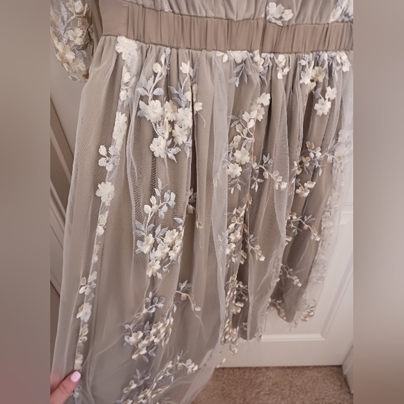 Polagram Embroidered Dress - Picture 3 of 5